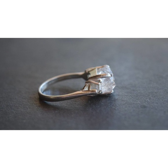 alternative raw diamond engagement ring raw crystal size 4 5 6 7 8 8 9 1… - Picture 4 of 5